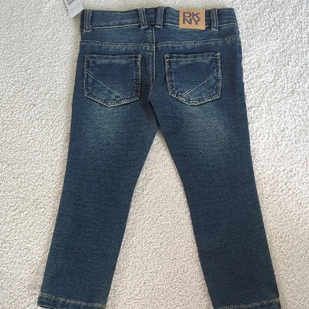DKNY Denim Knit Jeans Dark Blue